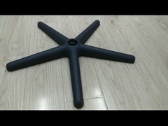 標準設計オフィスチェア 360度回転付きの回転ベース 黒,白いナイロン5つ星足