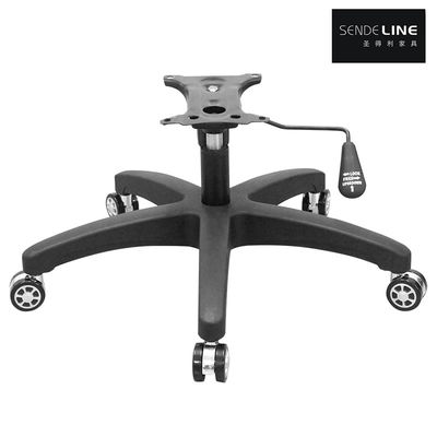 300ポンド 体重容量 オフィスチェア スウィーブルベース ナイロン 5 スター 足 椅子 脚