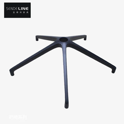 よい価格 オフィスチェアの金属ベース 腰筋サポートとスムーズローリングキャスター アルミニウム合金耐久性 オンライン