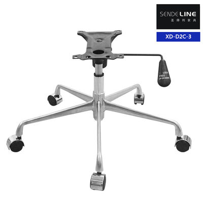 よい価格 モダン エルゴノミック カスター チェア ベース アルミニウム合金 オフィス チェアのための車輪ベース オンライン