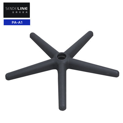 よい価格 黒白ナイロン5つ星式オフィスチェア 360度回転可能な回転ベース オンライン