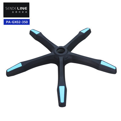 よい価格 黒いオフィスチェア 旋回ベース 円滑な動き半径 340mm 輪付き オンライン