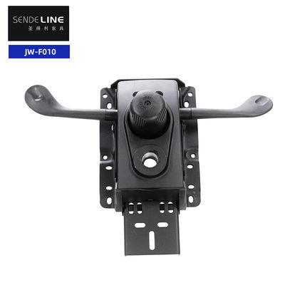 よい価格 アルミ合金 黒 オフィスチェア メカニズム リフト座席バック 4ギアロックフリー機能の同期傾斜 オンライン