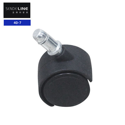 よい価格 オフィス スワイベルチェア ホイール 40mm ホイールハブ ブラック ポリー カードンホイール オンライン