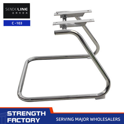 よい価格 クローム塗装 オフィスチェア メタルフレーム 電子塗装 / 黒い弓フレーム オンライン