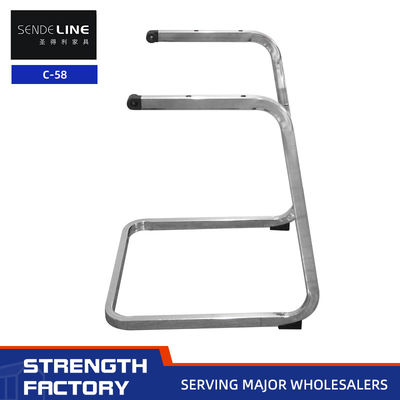 よい価格 アイアンパイプ オフィスチェア メタル構造 620mm 高さ電板色 オンライン