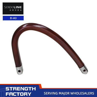 よい価格 モダン スタイル 固形 木製 椅子 扶手 快適 赤茶色 家庭 / オフィス用 オンライン