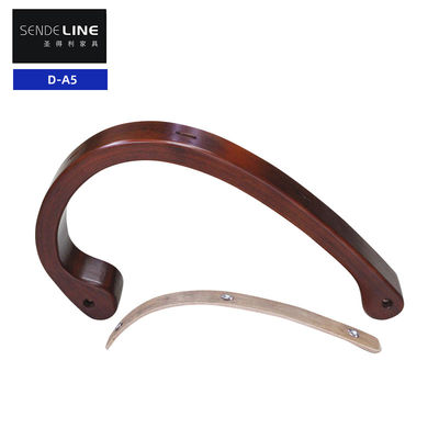 よい価格 現代の赤茶色 固形木製椅子 扶手座 快適さと支えを増やす オンライン