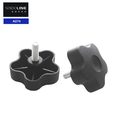 よい価格 黒色 調整可能なテーブルフット M8 スレッド長さ 20mm オフィスチェア 脚交換 オンライン