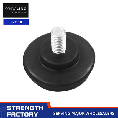 よい価格 M8 調節可能なテーブル脚 38mm ベース直径 オフィス スピールチェア 足のパッド オンライン