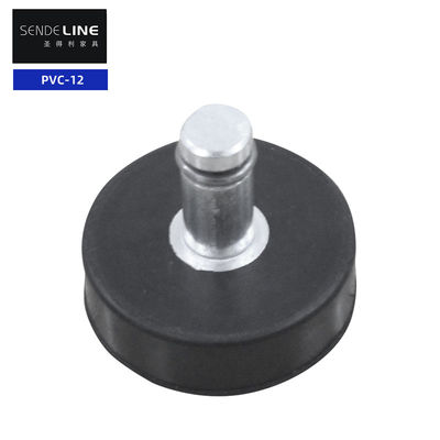 よい価格 M11 調節可能なテーブル脚 43mm ベース直径 黒 オフィスゴム椅子 足のパッド オンライン