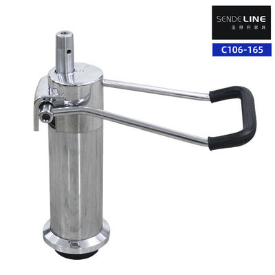 よい価格 200kg オイルポンプ バーバーチェア ベース 鋳鉄 クロム サロンチェア 水力ベース オンライン