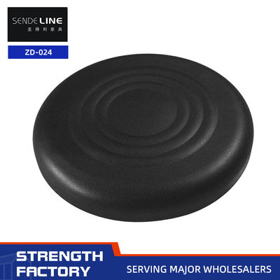 よい価格 美容室 黒い丸いバーストール クッション PU レザー スポンジ リフトチェア クッション オンライン