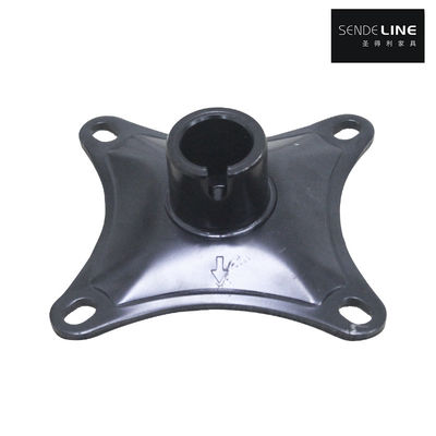 よい価格 123X123mm 理髪椅子 ベースプログラム オイルポンプ トレイ ターンテーブル 黒色 オンライン