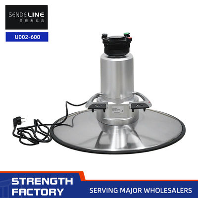 よい価格 600mm クロム製の理髪椅子 ベース エレクトリック 140# サロンヘア機器 パーツ - 高さ調節可能 41-53cm オンライン