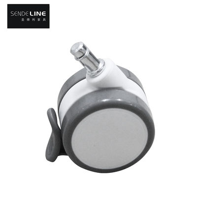 よい価格 65mm PVCバンドブレーキ オフィスチェア 高負荷容量とスムーズローリングのキャスター オンライン