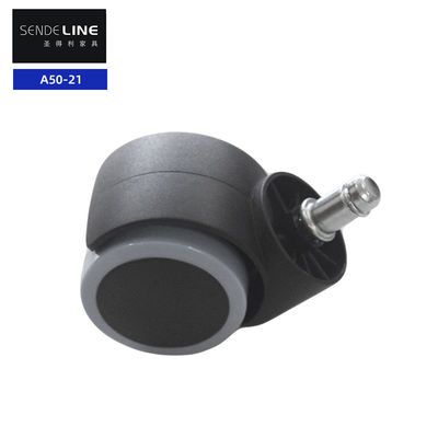 よい価格 50kg Bifmaナイロン ブレーキ オフィス チェア 輪 ポリ 円筒 挿入 淡い青いエッジ オンライン