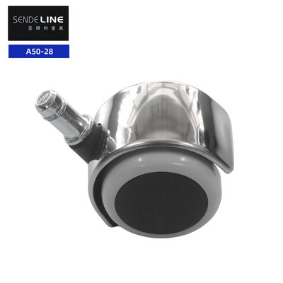 よい価格 2インチ ミルクホワイトナイロン オフィスチェア カースターホイール 簡単な動きとスムーズなロール オンライン