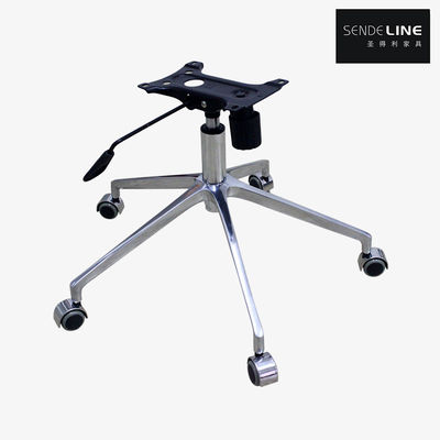 よい価格 人間工学に基づいた調整可能なオフィスチェア、700mm研磨アルミニウム合金ベース オンライン