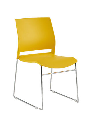 よい価格 ゴムシェル重量191kg 固体鋼筋バーベーススタンドを備えた現代的なプラスチック椅子 イベント会場用軽量積み立てられる座席 オンライン