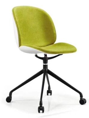 よい価格 インテグレート注射鋳造 オフィス待合室会議室やカフェテリアの座席ソリューションのための車輪を搭載した現代プラスチック椅子 オンライン