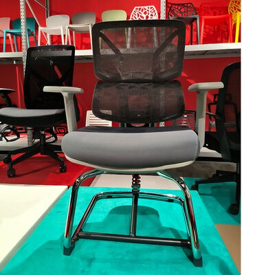 よい価格 アームレスト はい オフィス スピールチェア 快適 エルゴノミック 調整可能 高さ メッシュ リュックレスト 組み立て 必要 オンライン