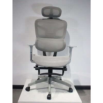 Left and Right Angle Adjustable 3 position Locking Mechanism Office Swivel Chair Equipped with Black Wheels Supporting Ergonomic Posture